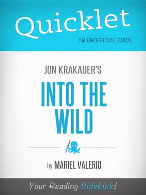cover image of Quicklet on Into the Wild by Jon Krakauer